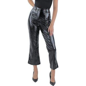 NWT Avec Les Filles Women's Coated Shiny Faux Leather Pants
